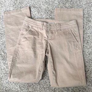 Maurices Tan Straight Leg Pants